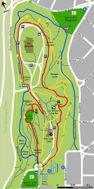 Fort Tryon Park Map Systematic Review Of Literature On Neighborhood Park Access And Physical  Activity | Built Environment And Health Research Group